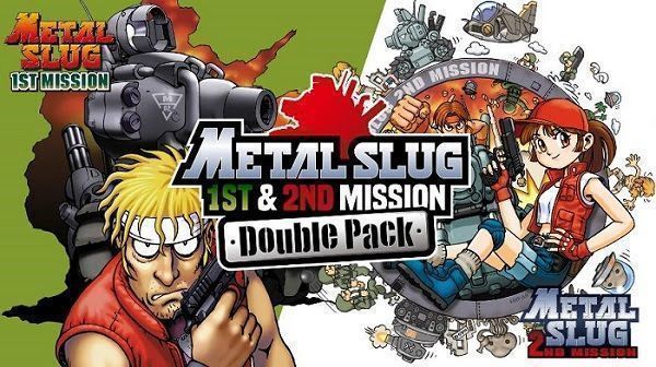 ¡Revive los 90s con toda la acción retro en "METAL SLUG 1st & 2nd MISSION" Double Pack! Ya disponible solo en Nintendo Switch